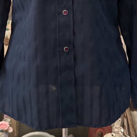 Vintage MILLER PEARL SNAP Shirt | PURPLE SNAPS | Festival | Western | Rockabilly - Picture 6 of 8